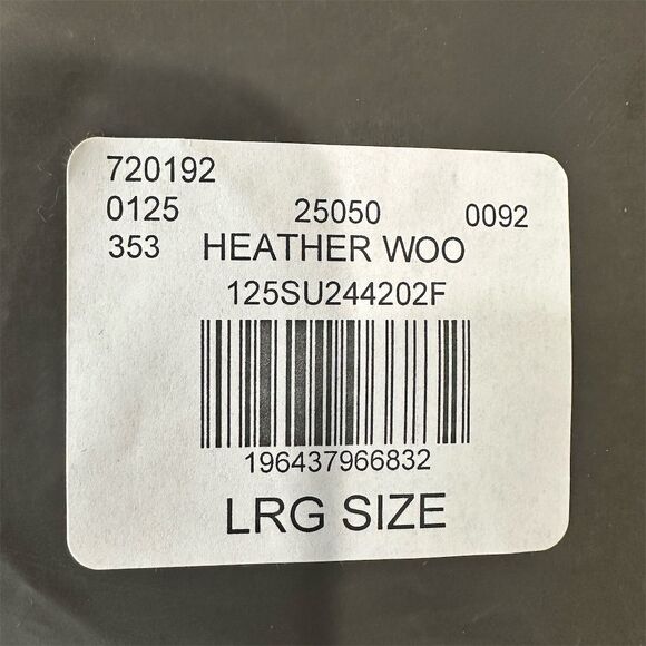 Fear of God Essentials Men's Long Sleeve Tee Brown Size L Crew Neck Oversized - Picture 13 of 13